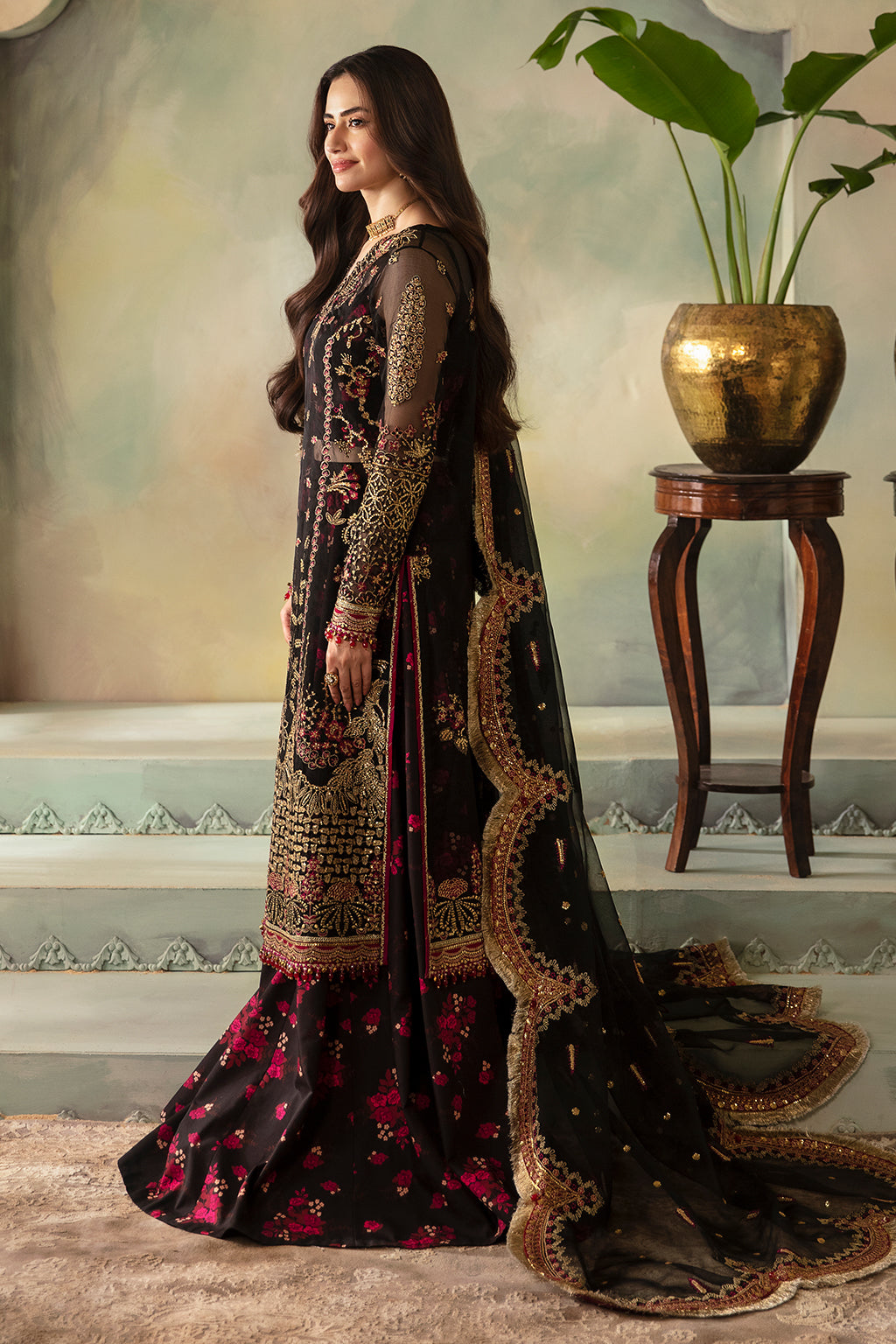 Saad Shaikh | Elana Wedding Formals |  Kohinoor -  Saad Shaikh Ladies Clothes - Original Designer Dress - House of Maryam