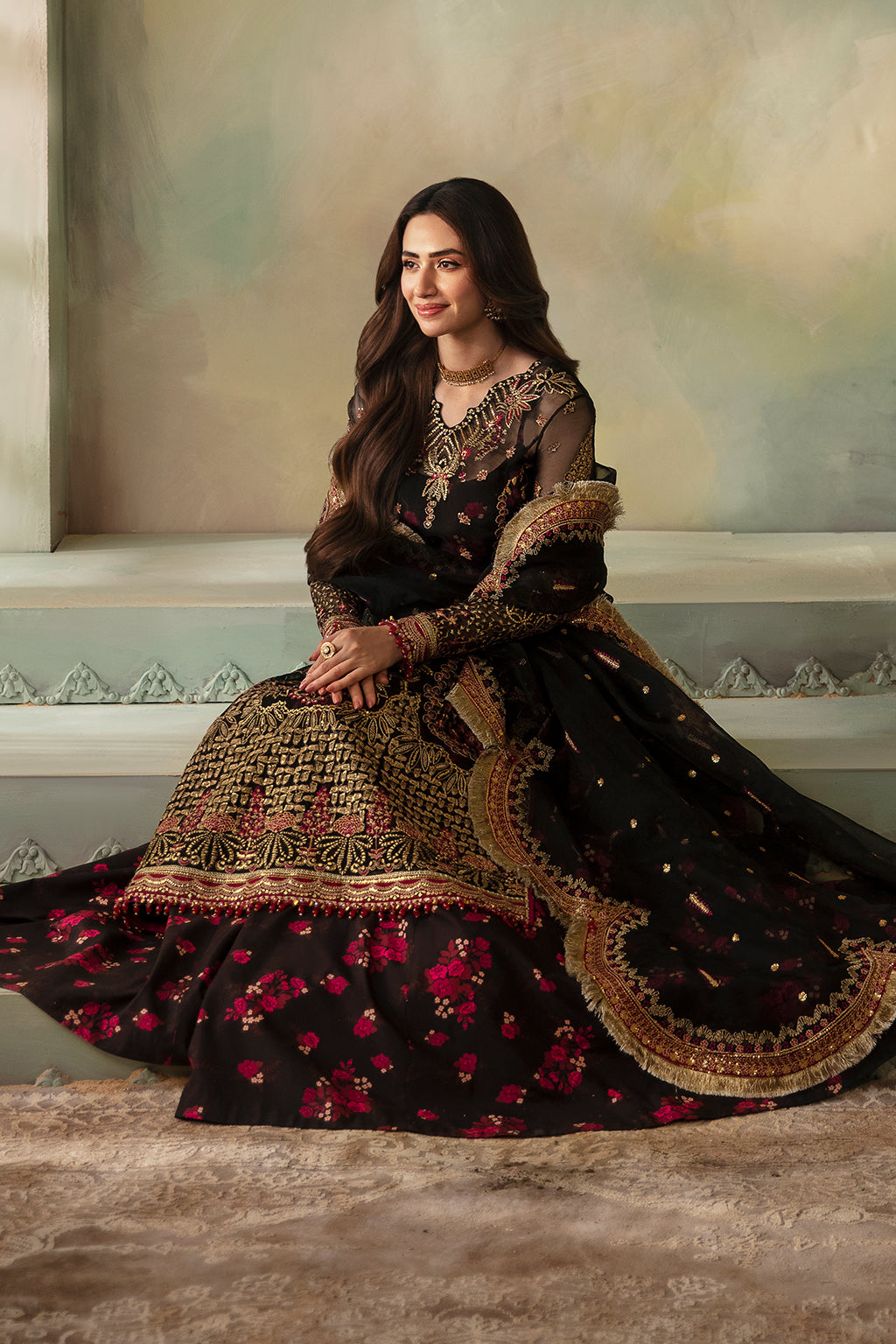 Saad Shaikh | Elana Wedding Formals |  Kohinoor -  Saad Shaikh Ladies Clothes - Original Designer Dress - House of Maryam