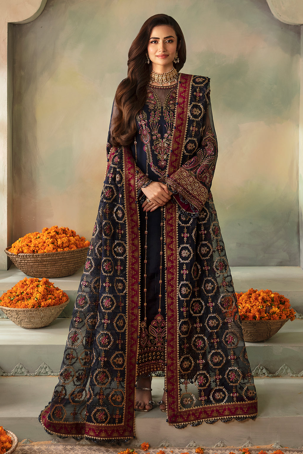 Saad Shaikh | Elana Wedding Formals |  Seren -  Saad Shaikh Ladies Clothes - Original Designer Dress - House of Maryam