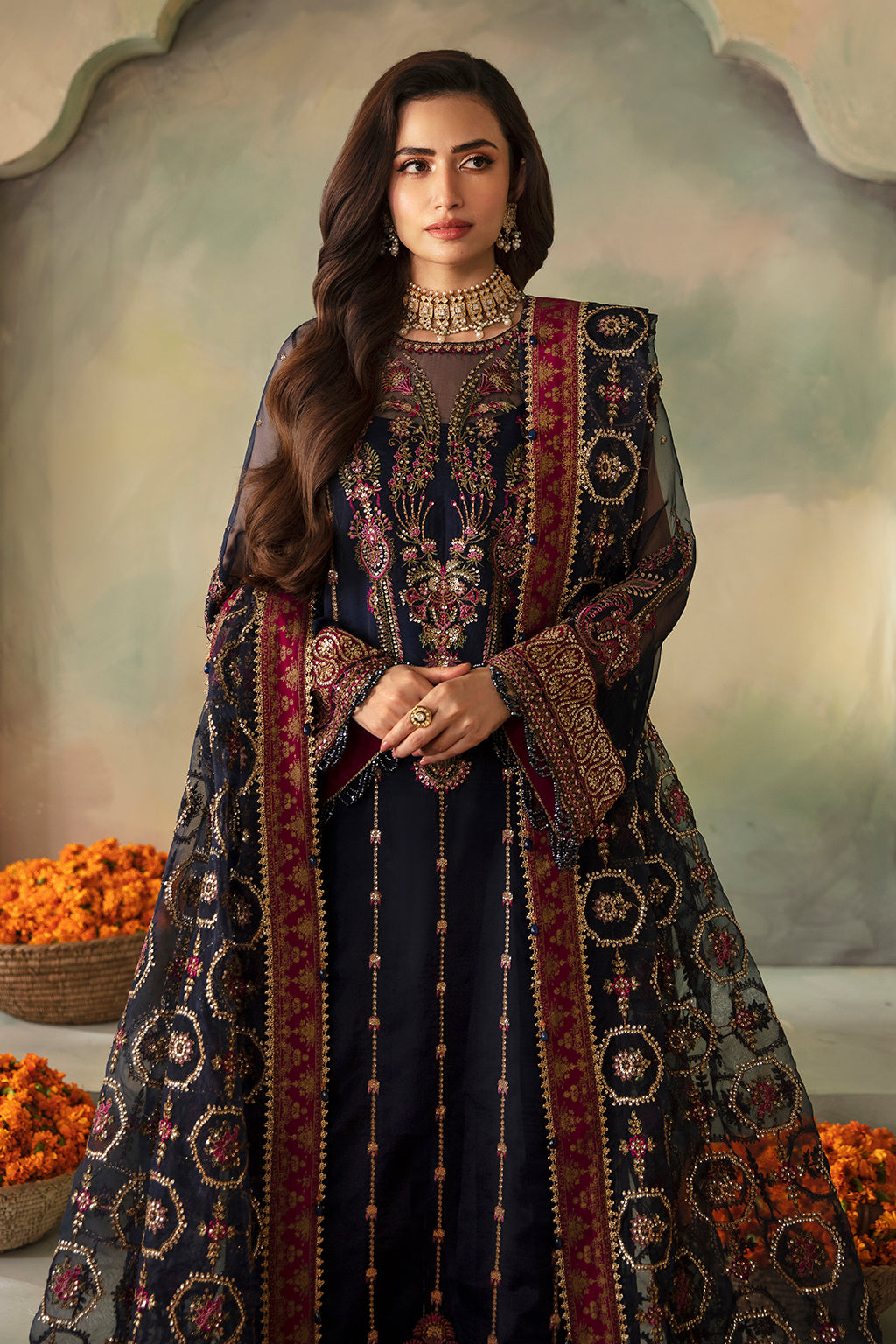 Saad Shaikh | Elana Wedding Formals |  Seren -  Saad Shaikh Ladies Clothes - Original Designer Dress - House of Maryam