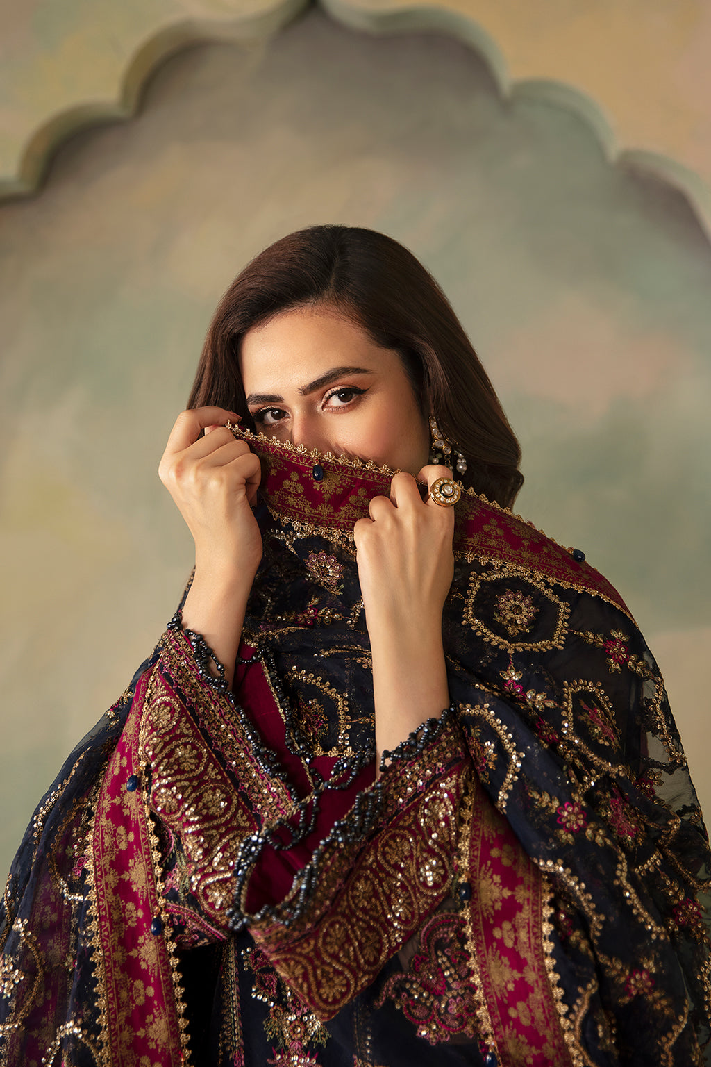 Saad Shaikh | Elana Wedding Formals |  Seren -  Saad Shaikh Ladies Clothes - Original Designer Dress - House of Maryam