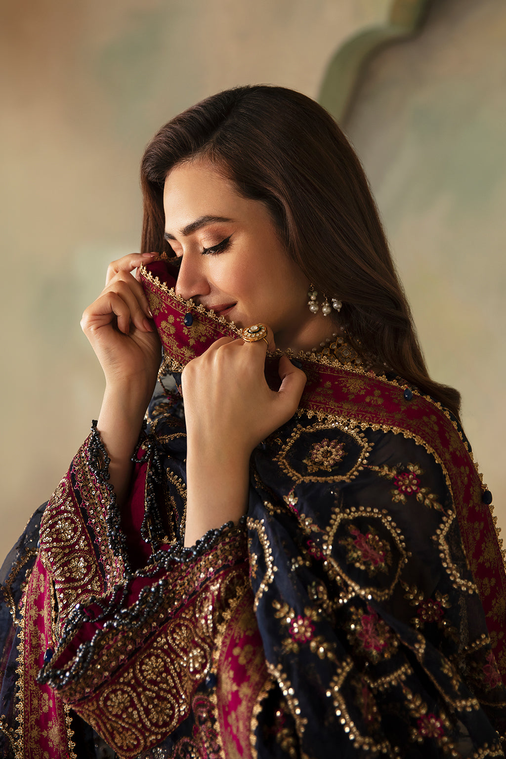 Saad Shaikh | Elana Wedding Formals |  Seren -  Saad Shaikh Ladies Clothes - Original Designer Dress - House of Maryam