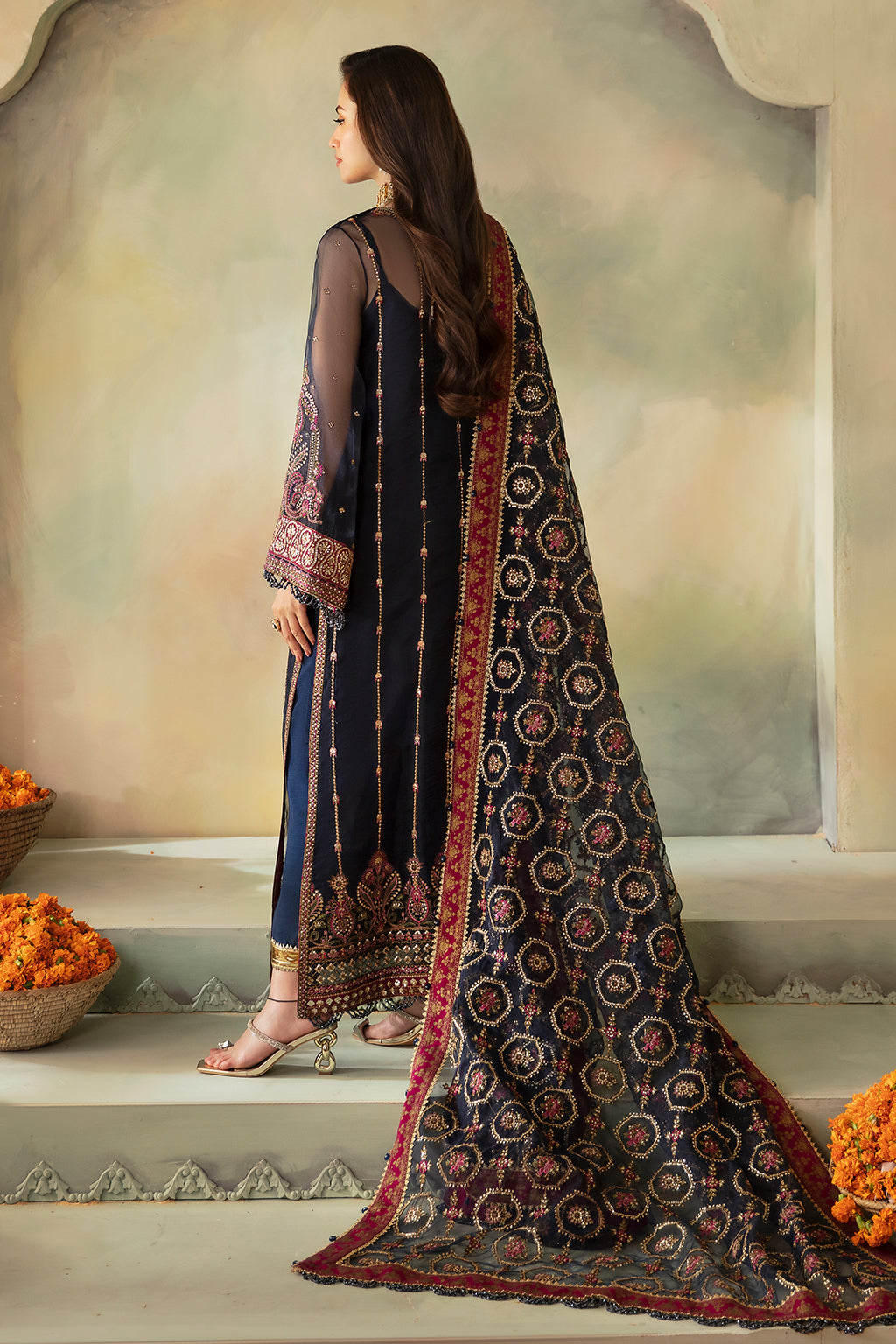 Saad Shaikh | Elana Wedding Formals |  Seren -  Saad Shaikh Ladies Clothes - Original Designer Dress - House of Maryam