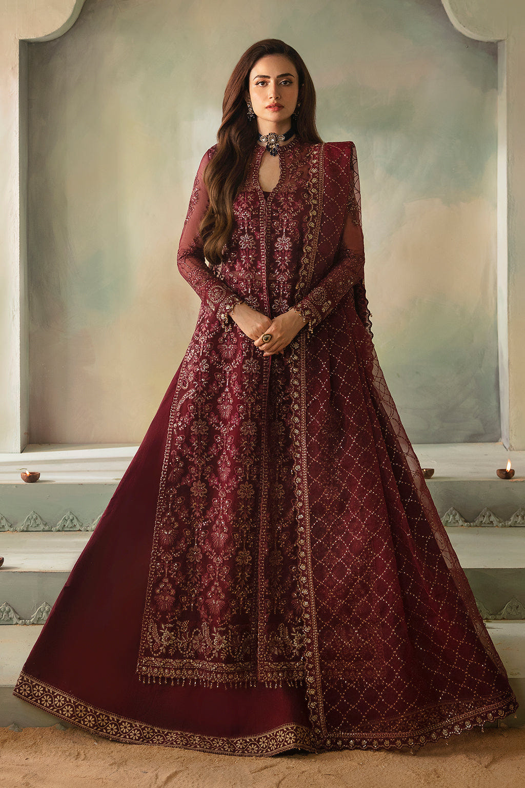 Saad Shaikh | Elana Wedding Formals |   Leila -  Saad Shaikh Ladies Clothes - Original Designer Dress - House of Maryam