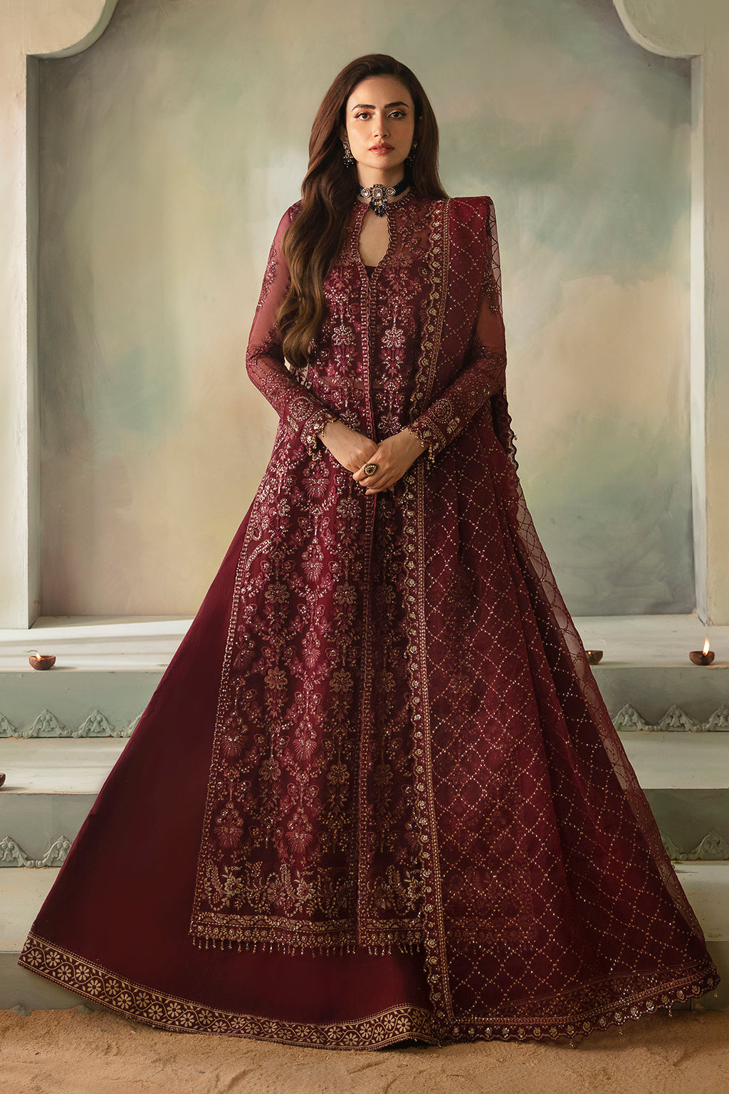 Saad Shaikh | Elana Wedding Formals |   Leila -  Saad Shaikh Ladies Clothes - Original Designer Dress - House of Maryam