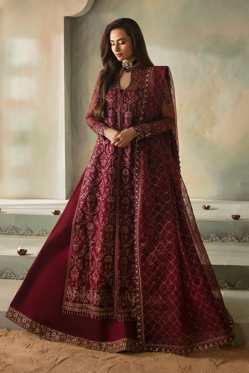 Saad Shaikh | Elana Wedding Formals |   Leila -  Saad Shaikh Ladies Clothes - Original Designer Dress - House of Maryam