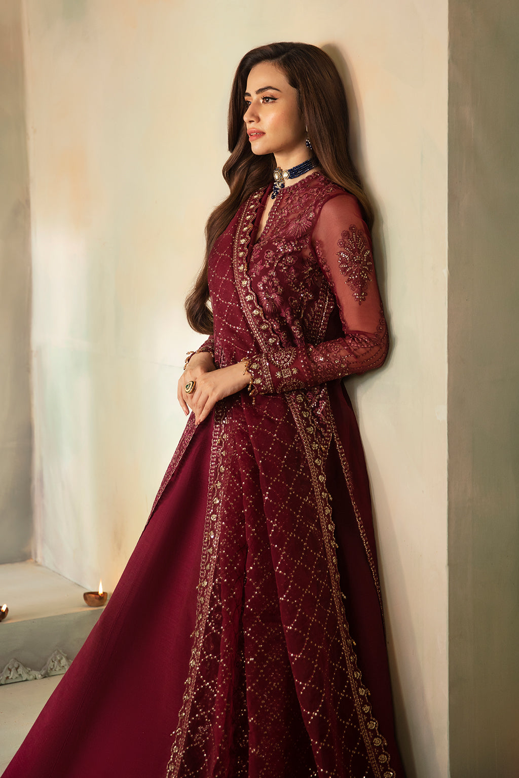 Saad Shaikh | Elana Wedding Formals |   Leila -  Saad Shaikh Ladies Clothes - Original Designer Dress - House of Maryam
