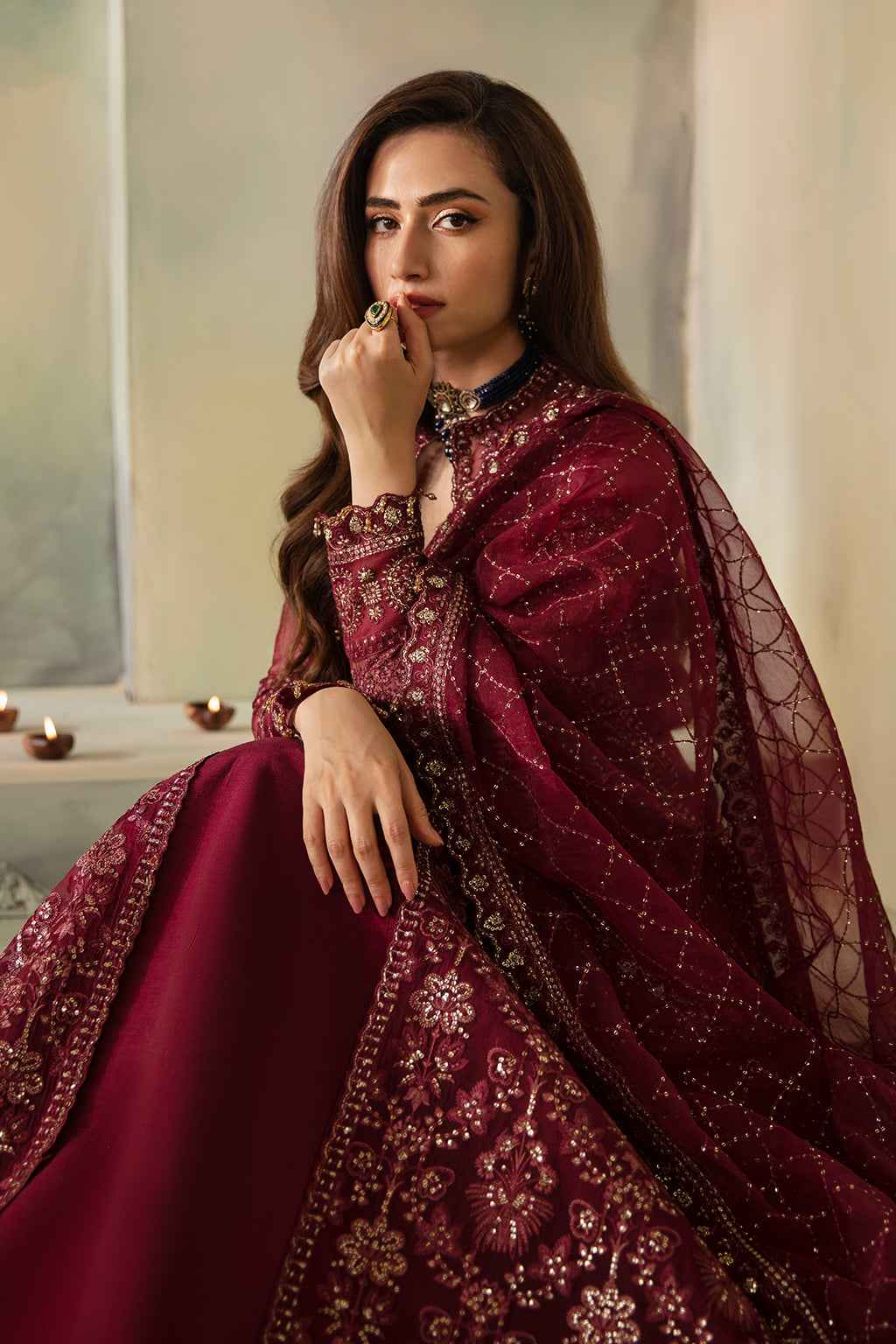 Saad Shaikh | Elana Wedding Formals |   Leila -  Saad Shaikh Ladies Clothes - Original Designer Dress - House of Maryam