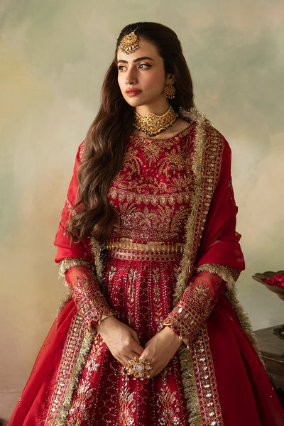 Saad Shaikh | Elana Wedding Formals |  Cerise -  Saad Shaikh Ladies Clothes - Original Designer Dress - House of Maryam