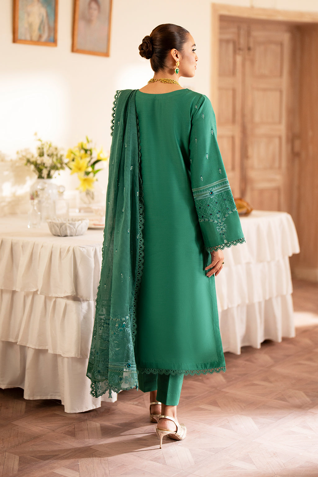 Saad Shaikh | Lumiere Winter |  D-08 Opalo -  Saad Shaikh Ladies Clothes - Original Designer Dress - House of Maryam
