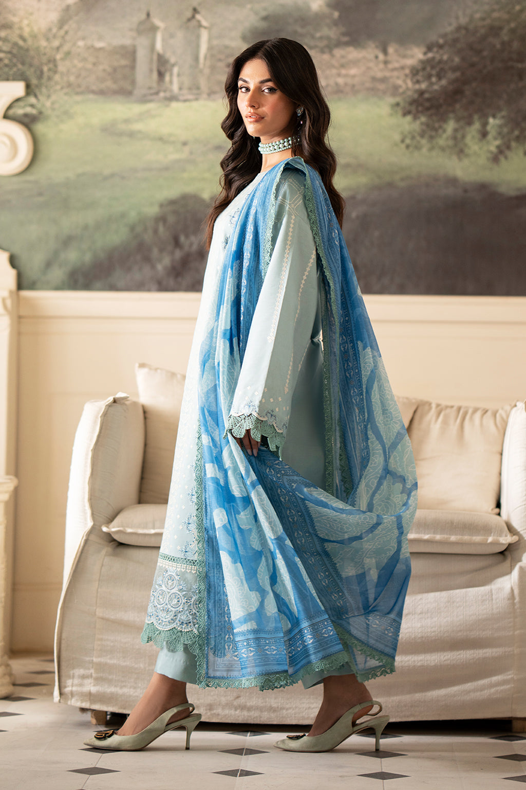 Saad Shaikh | Lumiere Winter | D-10 Ribera -  Saad Shaikh Ladies Clothes - Original Designer Dress - House of Maryam