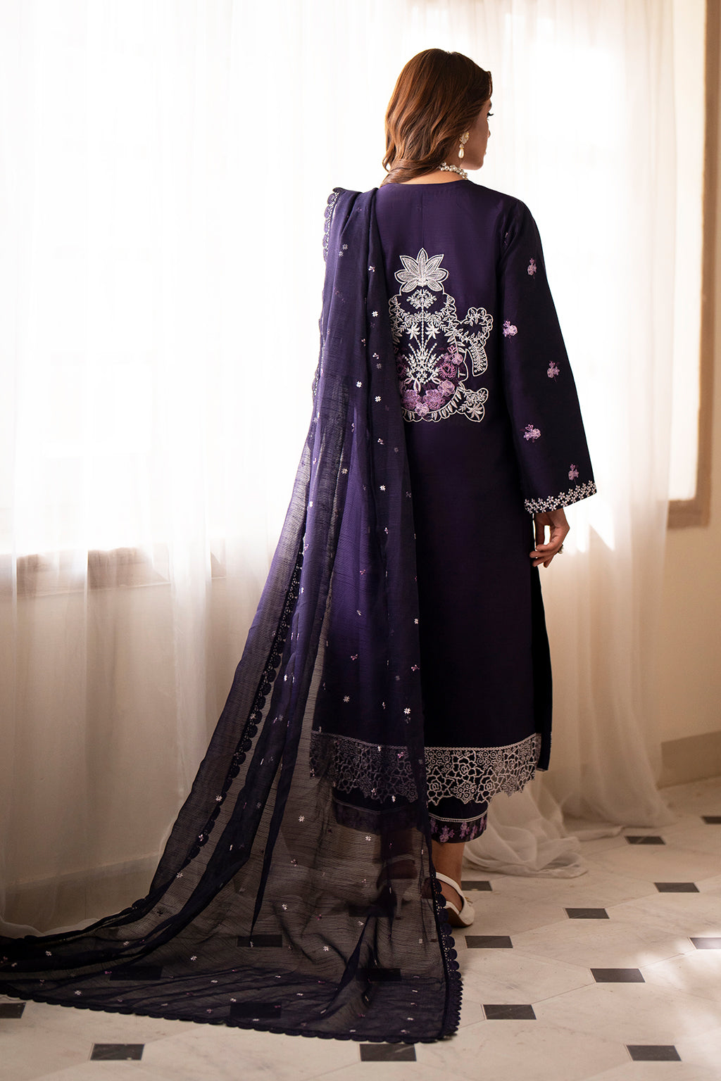 Saad Shaikh | Lumiere Winter |  D-09 Ruby -  Saad Shaikh Ladies Clothes -  House of Maryam