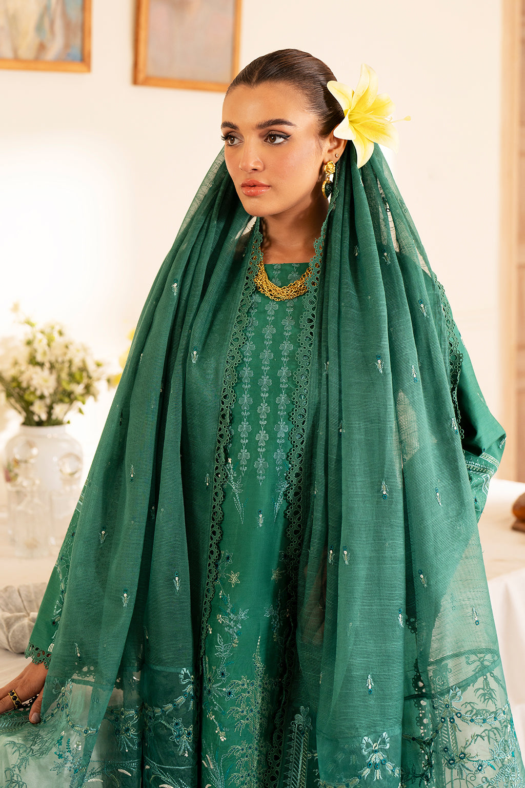 Saad Shaikh | Lumiere Winter |  D-08 Opalo -  Saad Shaikh Ladies Clothes - Original Designer Dress - House of Maryam