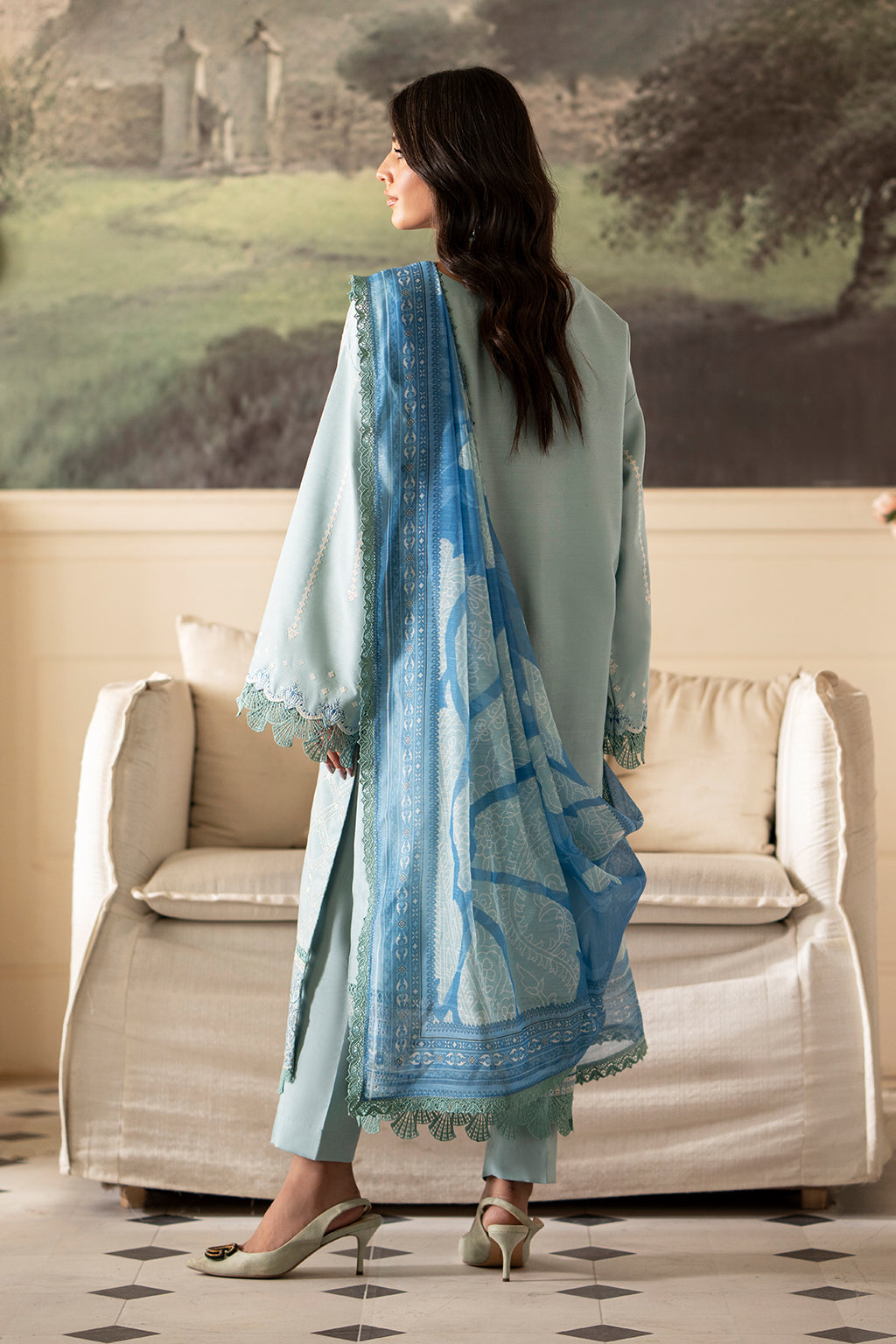 Saad Shaikh | Lumiere Winter | D-10 Ribera -  Saad Shaikh Ladies Clothes -  House of Maryam