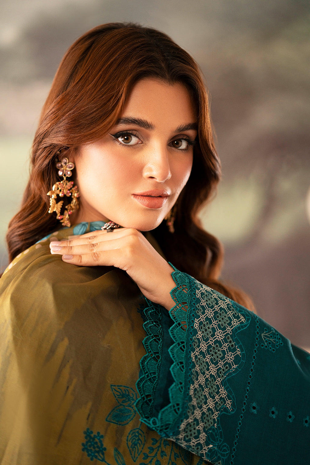 Saad Shaikh | Lumiere Winter |  D-03 Foret -  Saad Shaikh Ladies Clothes - Original Designer Dress - House of Maryam