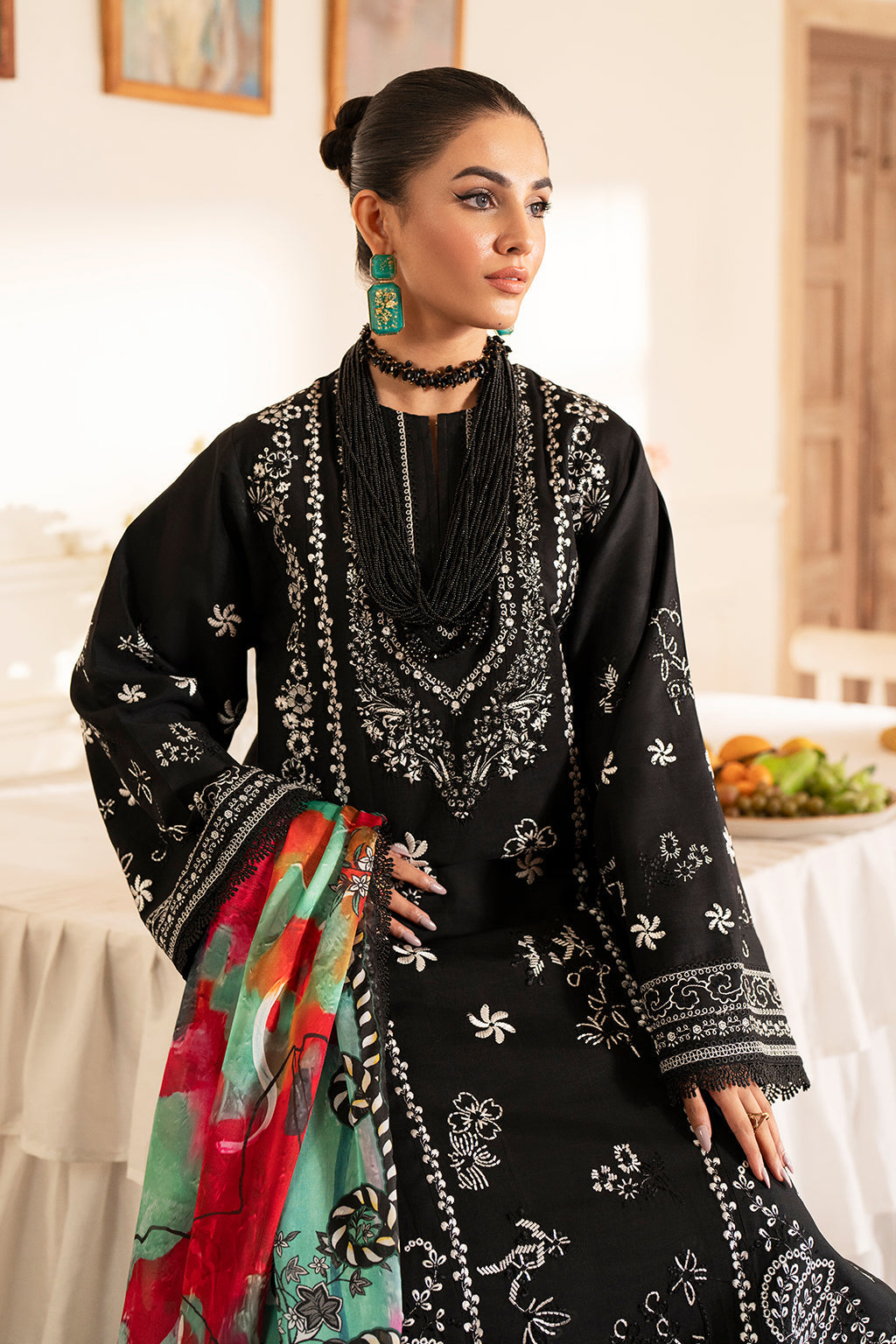 Saad Shaikh | Lumiere Winter | D-06 Seina by Designer Saad Shaikh - House of Maryam - Pakistani Designer Ethnic Wear in {{ shop.shopifyCountryName }}
