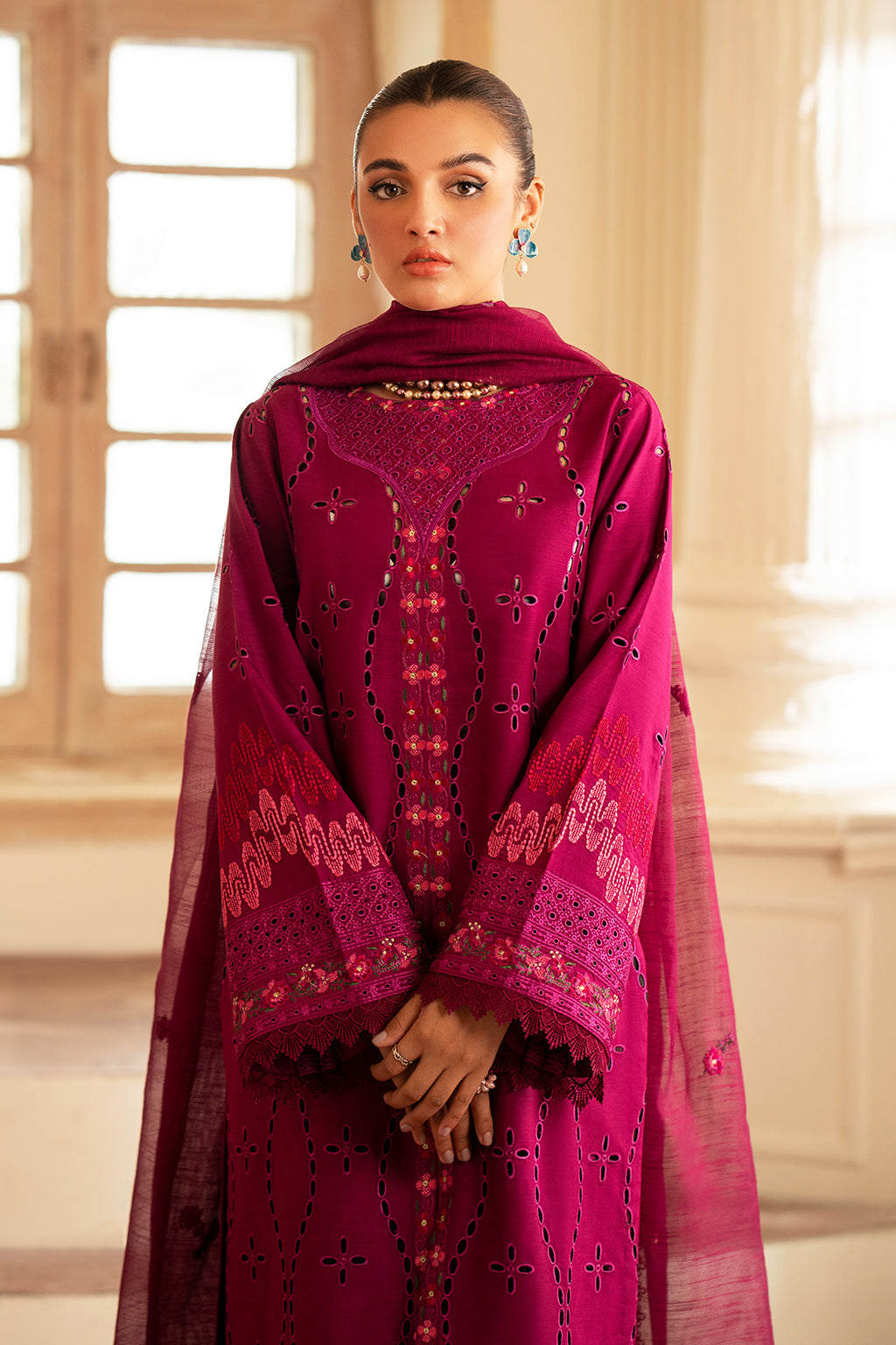 Saad Shaikh | Lumiere Winter |  D-04 Arcilla -  Saad Shaikh Ladies Clothes - Original Designer Dress - House of Maryam