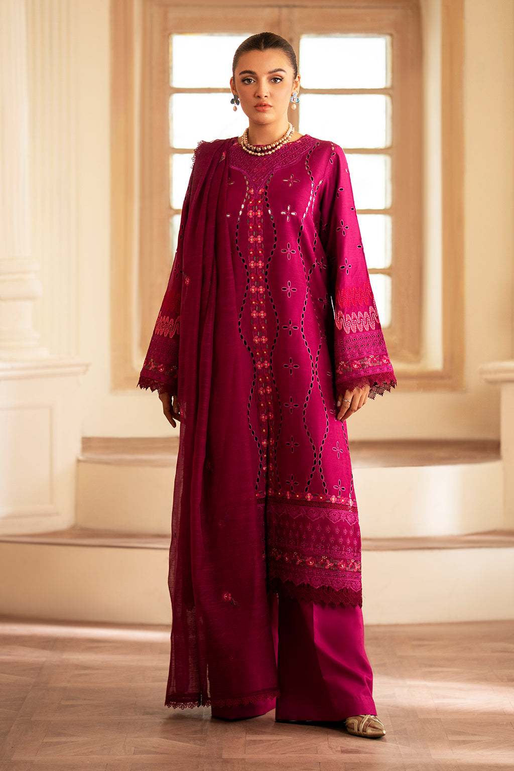 Saad Shaikh | Lumiere Winter |  D-04 Arcilla -  Saad Shaikh Ladies Clothes -  House of Maryam