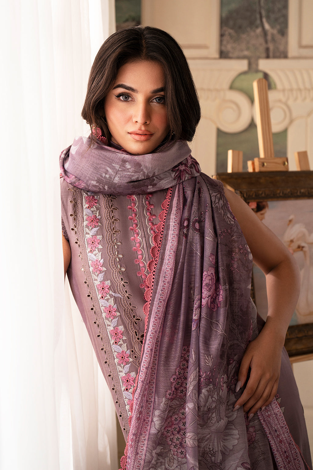 Saad Shaikh | Lumiere Winter |  D-01 Celestial -  Saad Shaikh Ladies Clothes - Original Designer Dress - House of Maryam