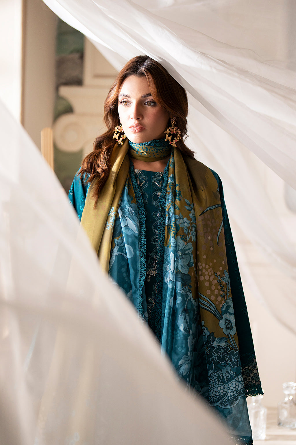 Saad Shaikh | Lumiere Winter |  D-03 Foret -  Saad Shaikh Ladies Clothes - Original Designer Dress - House of Maryam