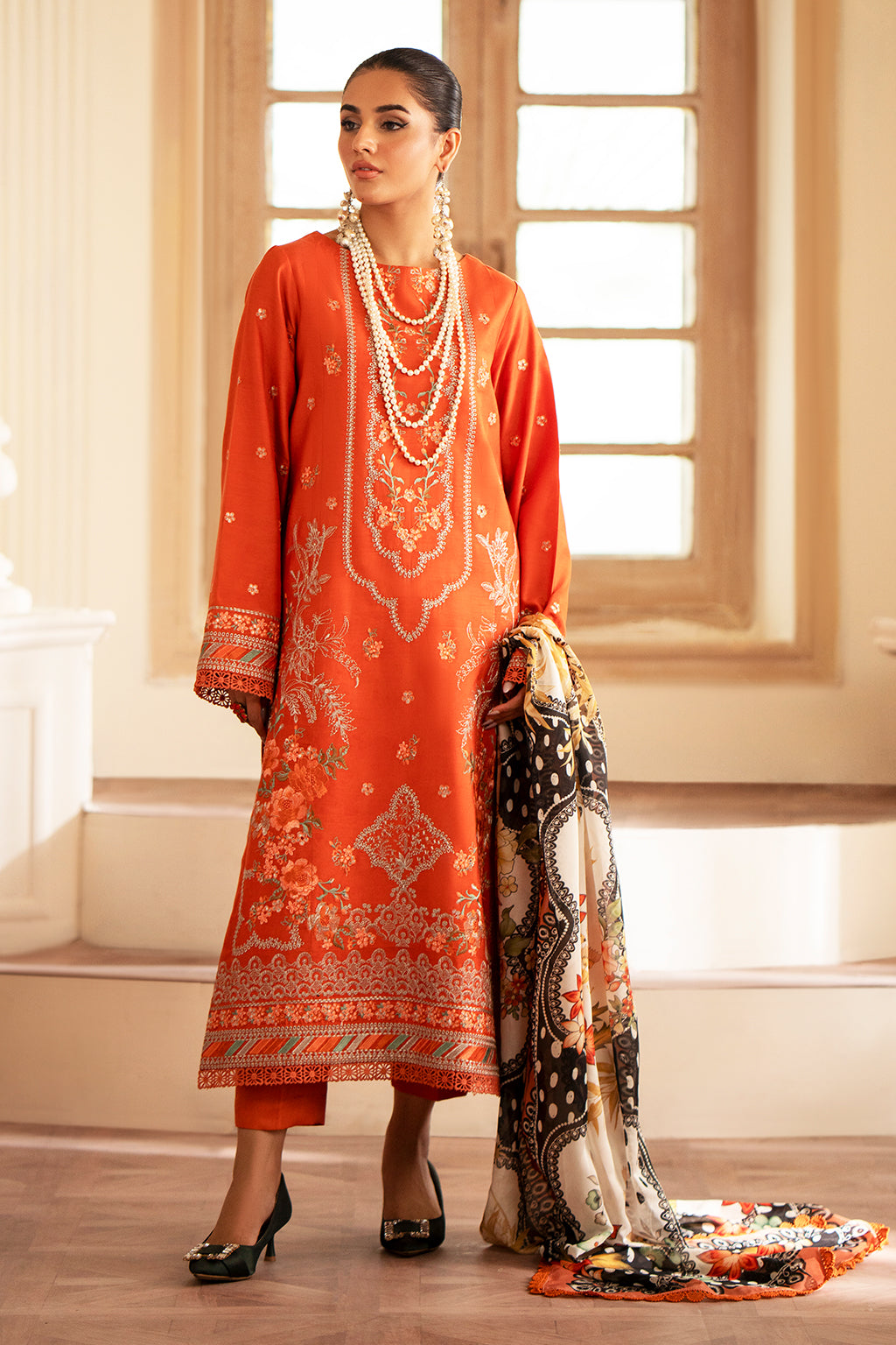 Saad Shaikh | Lumiere Winter |  D-02 Zenith -  Saad Shaikh Ladies Clothes - Original Designer Dress - House of Maryam
