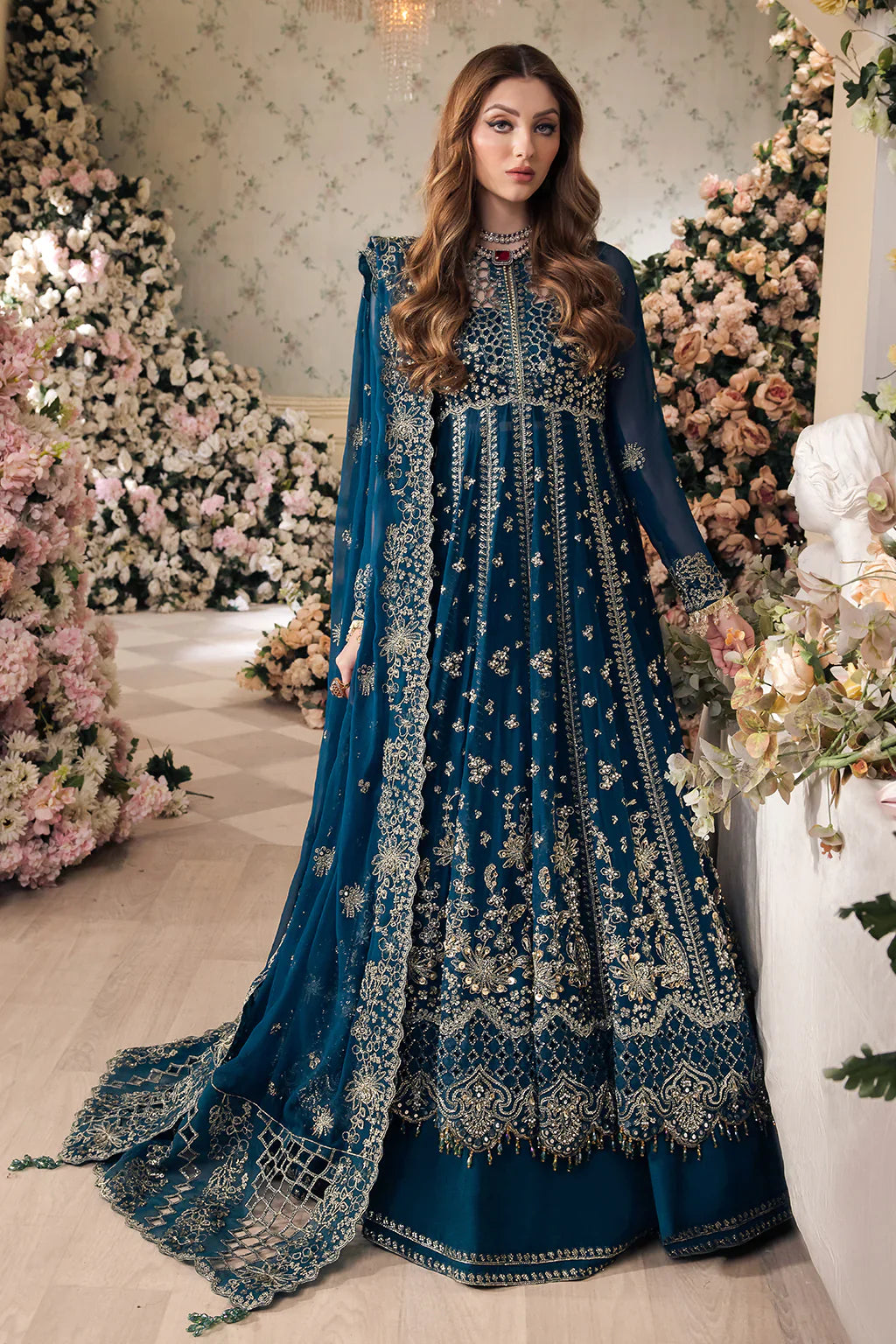 Saad Shaikh | Panache Luxury Chiffon 24 | Yumna -  Saad Shaikh Bridal - Original Designer Dress - House of Maryam