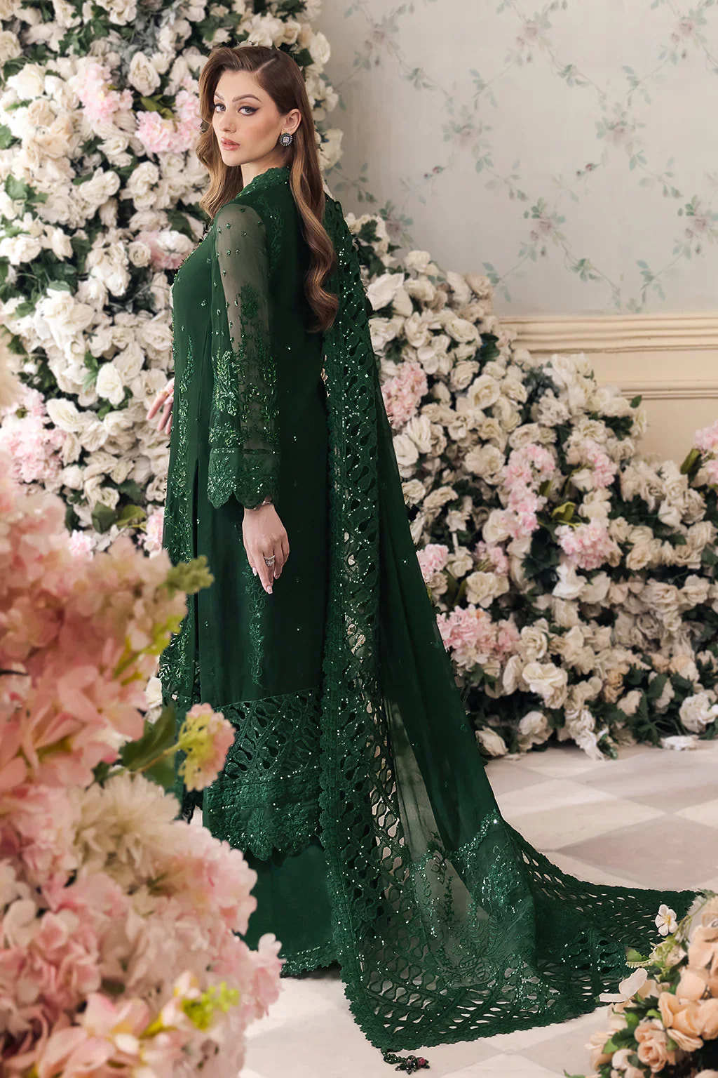 Saad Shaikh | Panache Luxury Chiffon 24 | Sabeen -  Saad Shaikh Bridal - Original Designer Dress - House of Maryam