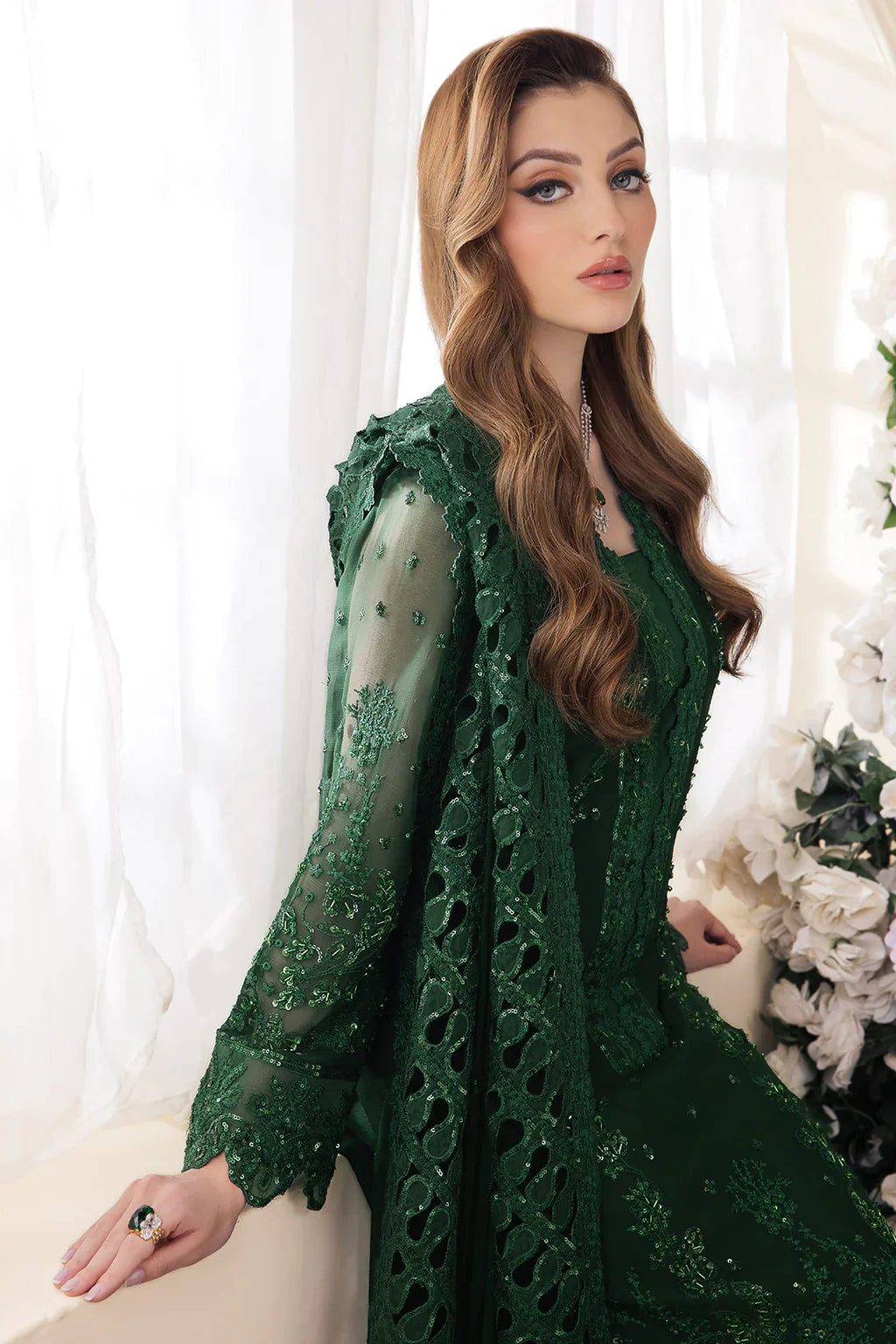 Saad Shaikh | Panache Luxury Chiffon 24 | Sabeen -  Saad Shaikh Bridal - Original Designer Dress - House of Maryam