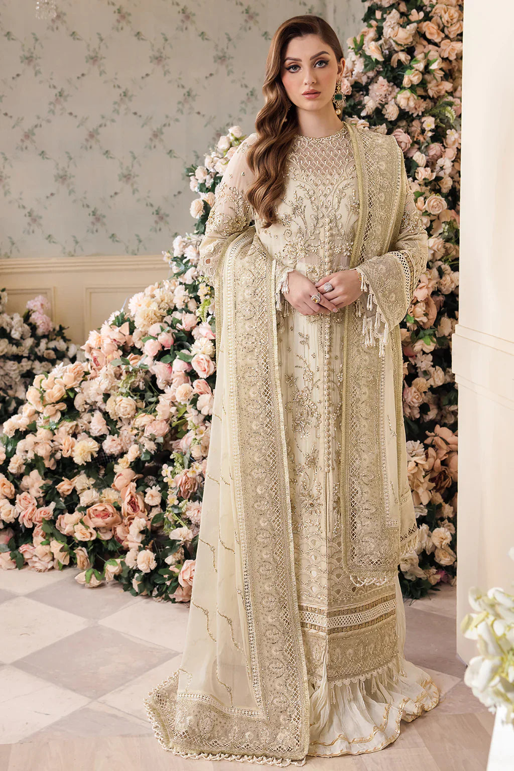Saad Shaikh | Panache Luxury Chiffon 24 | Noor e Jaan -  Saad Shaikh Bridal - Original Designer Dress - House of Maryam