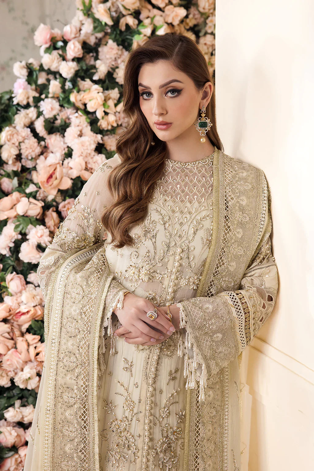 Saad Shaikh | Panache Luxury Chiffon 24 | Noor e Jaan by Designer Saad Shaikh - House of Maryam - Pakistani Designer Ethnic Wear in {{ shop.shopifyCountryName }}