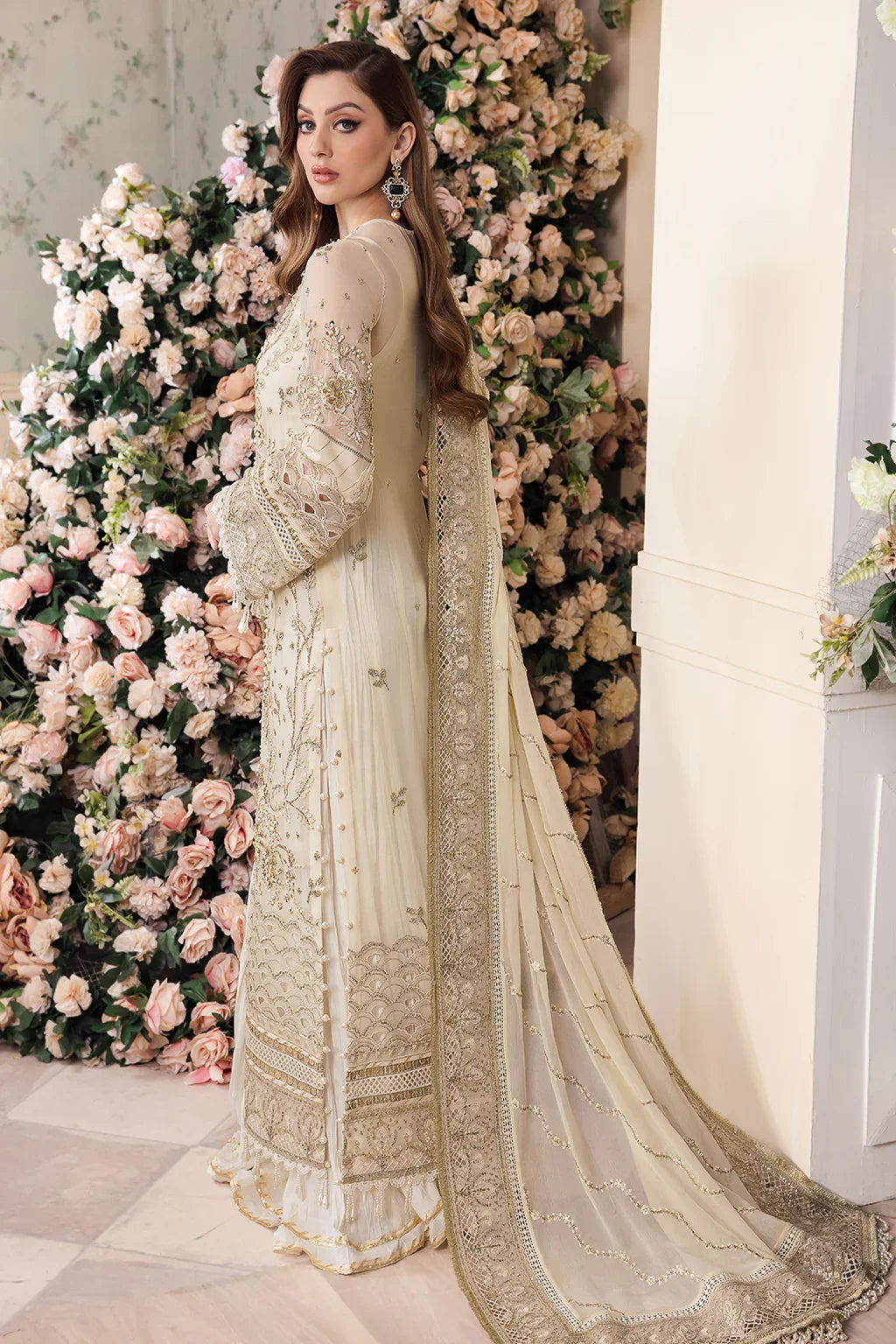 Saad Shaikh | Panache Luxury Chiffon 24 | Noor e Jaan -  Saad Shaikh Bridal - Original Designer Dress - House of Maryam