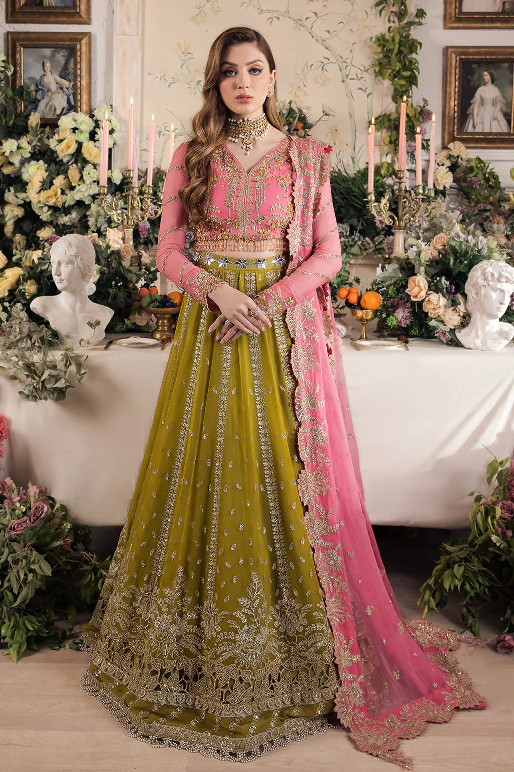 Saad Shaikh | Panache Luxury Chiffon 24 | Taskheer -  Saad Shaikh Bridal - Original Designer Dress - House of Maryam