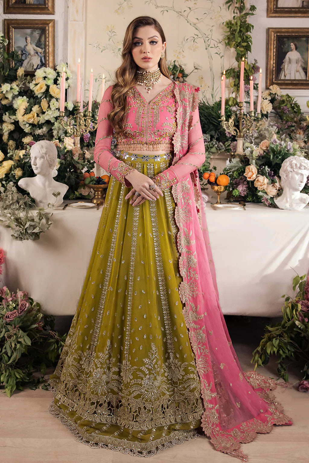 Saad Shaikh | Panache Luxury Chiffon 24 | Taskheer -  Saad Shaikh Bridal - Original Designer Dress - House of Maryam