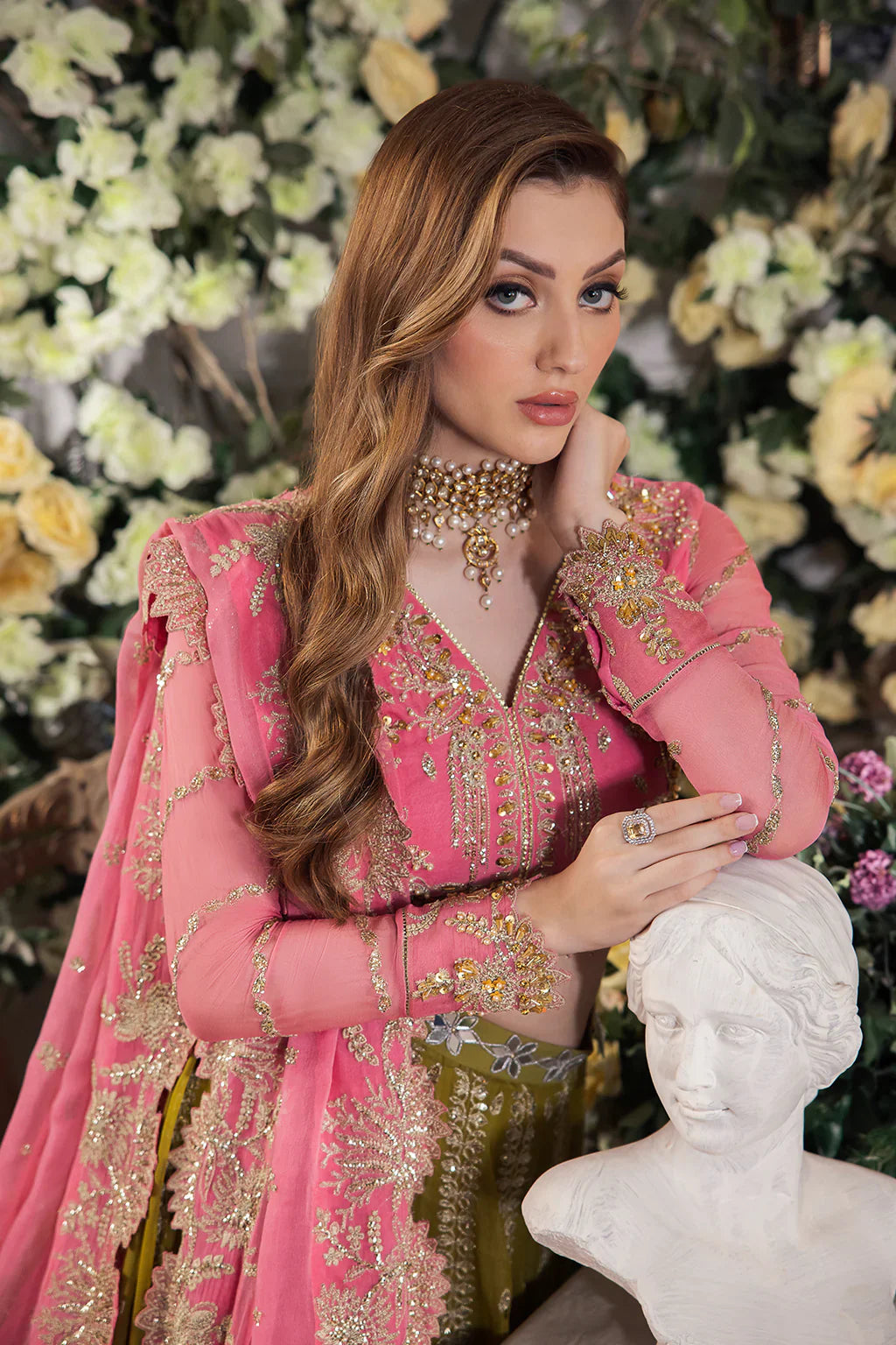 Saad Shaikh | Panache Luxury Chiffon 24 | Taskheer -  Saad Shaikh Bridal - Original Designer Dress - House of Maryam