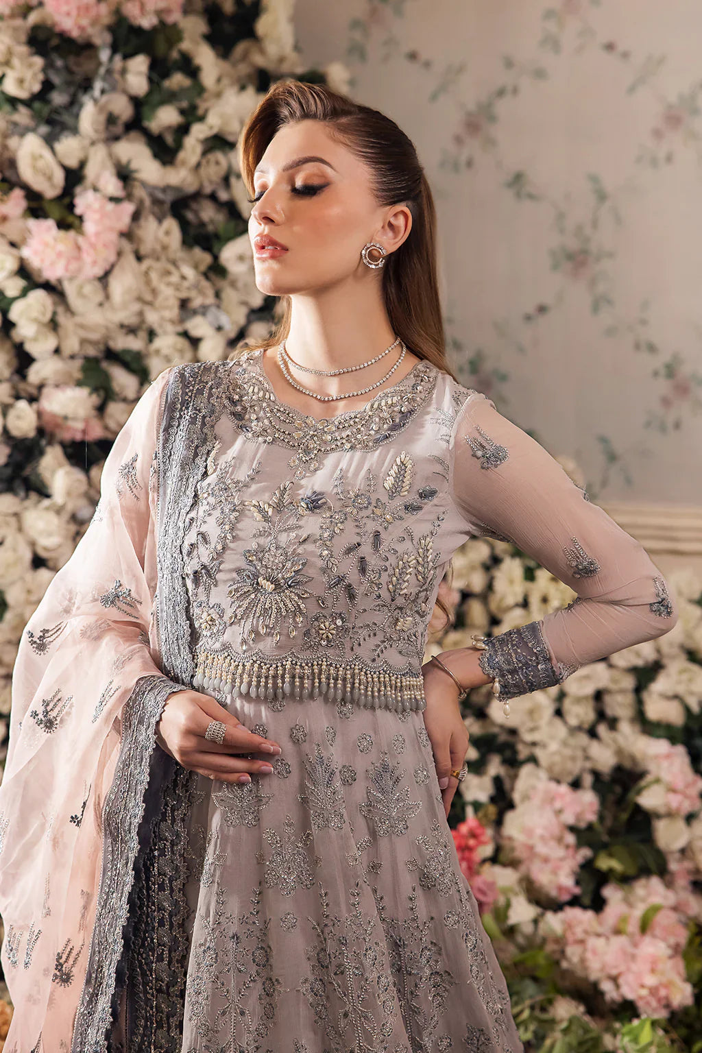 Saad Shaikh | Panache Luxury Chiffon 24 | Insiya -  Saad Shaikh Bridal - Original Designer Dress - House of Maryam