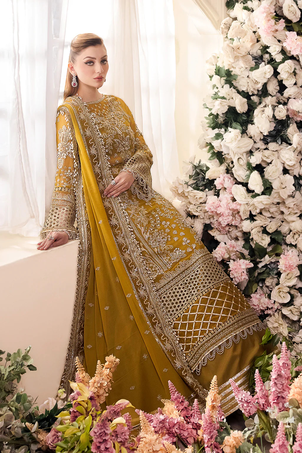 Saad Shaikh | Panache Luxury Chiffon 24 | Ramz -  Saad Shaikh Bridal - Original Designer Dress - House of Maryam