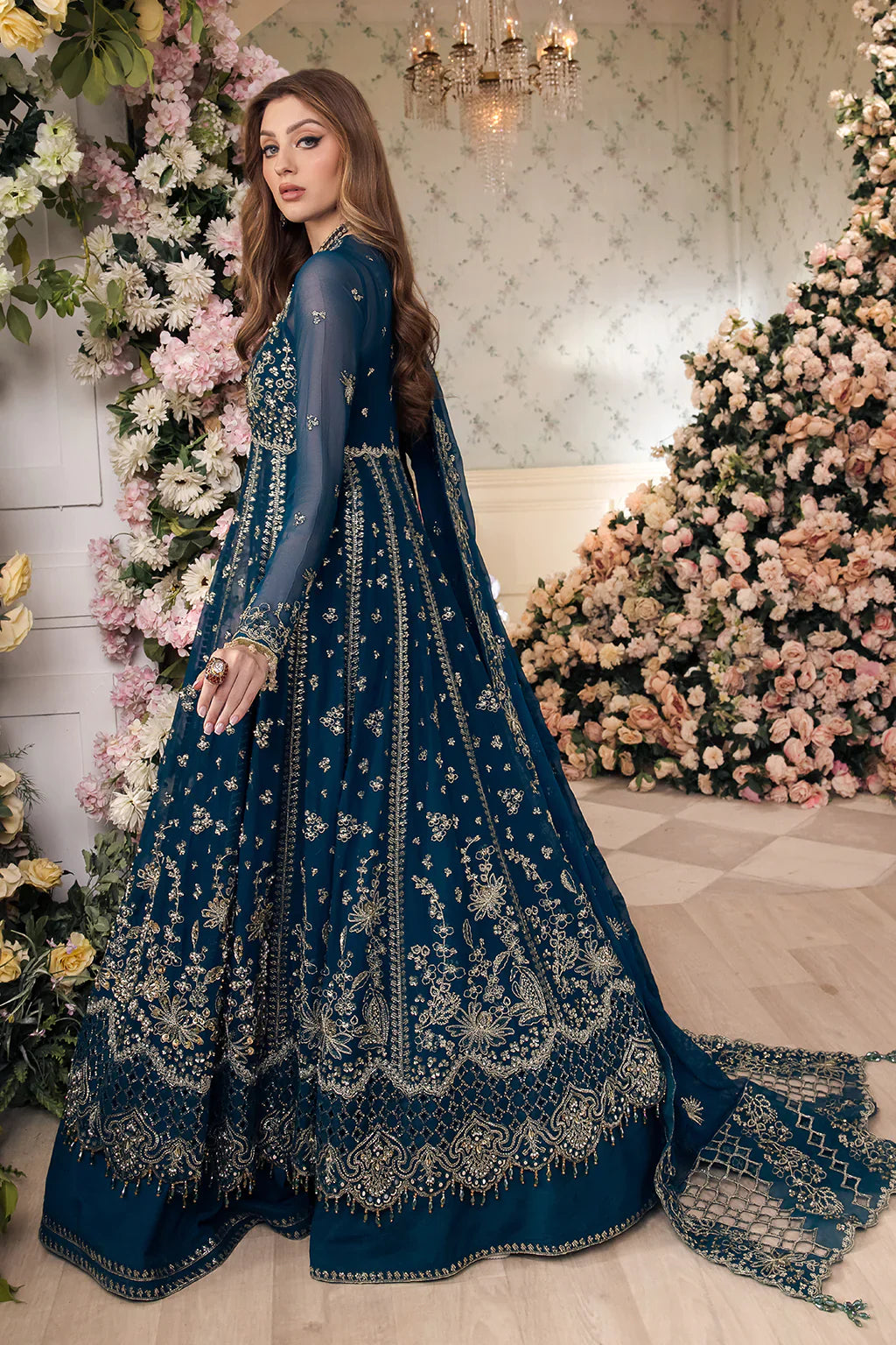 Saad Shaikh | Panache Luxury Chiffon 24 | Yumna -  Saad Shaikh Bridal - Original Designer Dress - House of Maryam