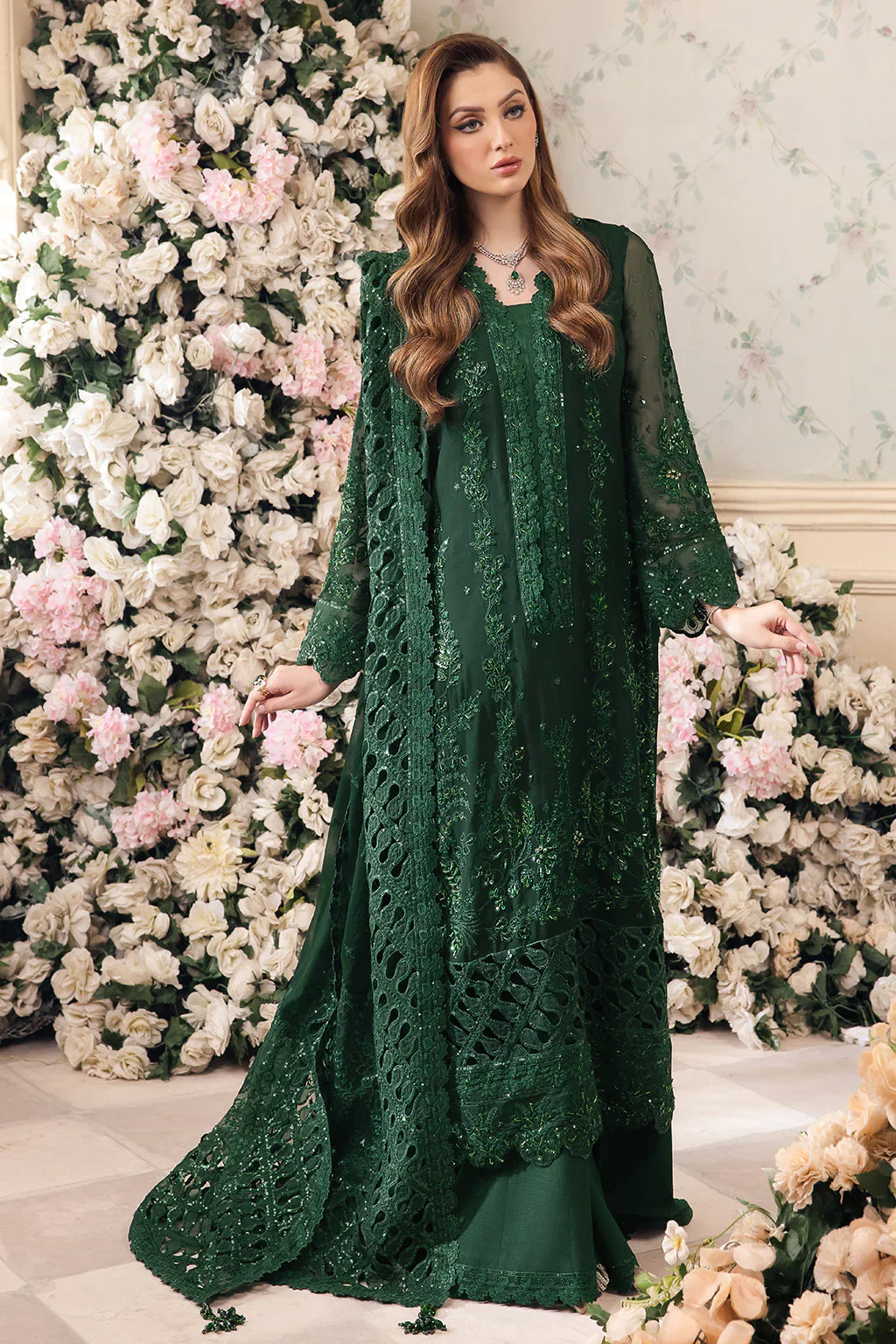 Saad Shaikh | Panache Luxury Chiffon 24 | Sabeen -  Saad Shaikh Bridal - Original Designer Dress - House of Maryam