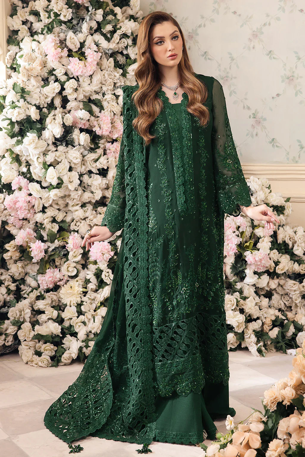 Saad Shaikh | Panache Luxury Chiffon 24 | Sabeen -  Saad Shaikh Bridal - Original Designer Dress - House of Maryam