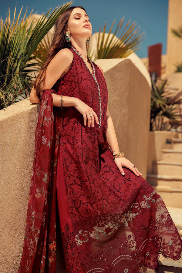 Noor by Saadia Asad | Eid Laserkari Lawn 24 | D1 -  Noor by Saadia Asad Luxury - Original Designer Dress - House of Maryam