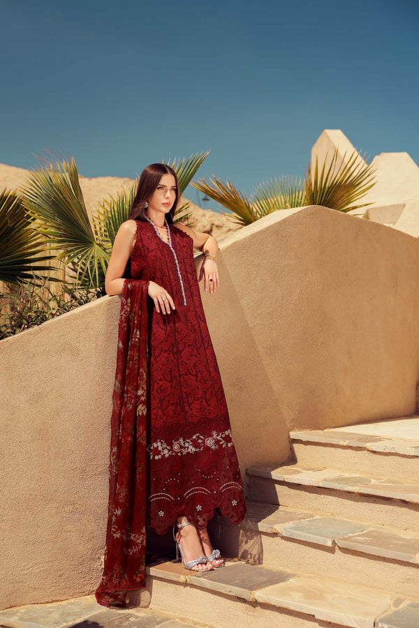 Noor by Saadia Asad | Eid Laserkari Lawn 24 | D1 -  Noor by Saadia Asad Luxury - Original Designer Dress - House of Maryam