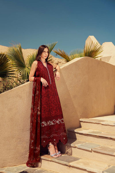 Noor by Saadia Asad | Eid Laserkari Lawn 24 | D1 -  Noor by Saadia Asad Luxury - Original Designer Dress - House of Maryam