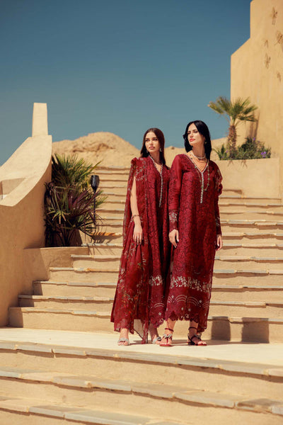 Noor by Saadia Asad | Eid Laserkari Lawn 24 | D1 -  Noor by Saadia Asad Luxury - Original Designer Dress - House of Maryam