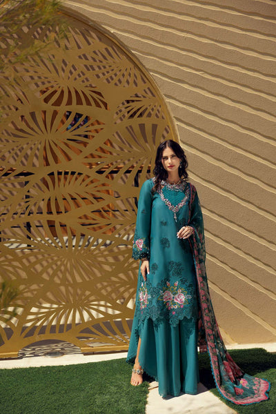 Noor by Saadia Asad | Eid Laserkari Lawn 24 | D4 -  Noor by Saadia Asad Luxury - Original Designer Dress - House of Maryam