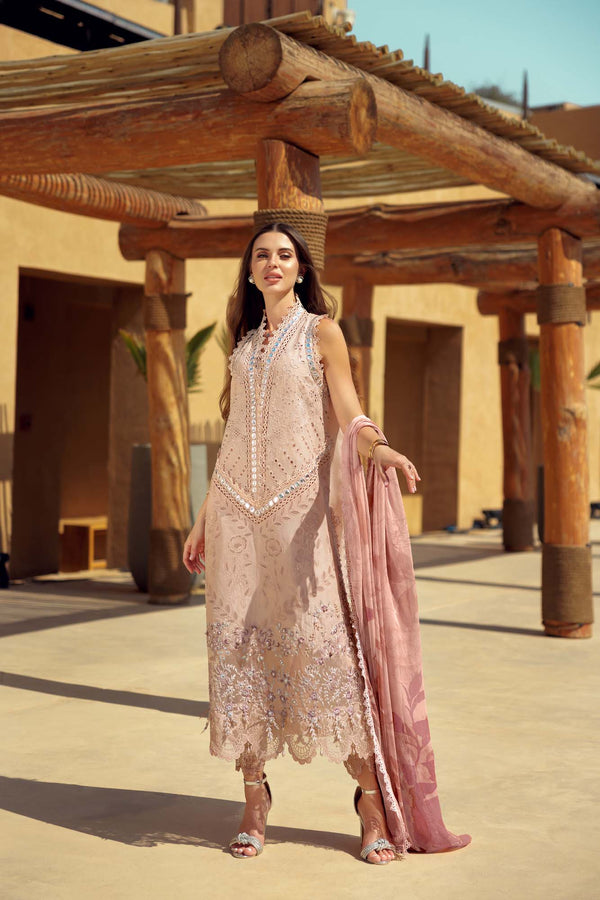 Noor by Saadia Asad | Eid Laserkari Lawn 24 | D10 -  Noor by Saadia Asad Luxury - Original Designer Dress - House of Maryam