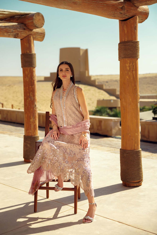 Noor by Saadia Asad | Eid Laserkari Lawn 24 | D10 -  Noor by Saadia Asad Luxury - Original Designer Dress - House of Maryam