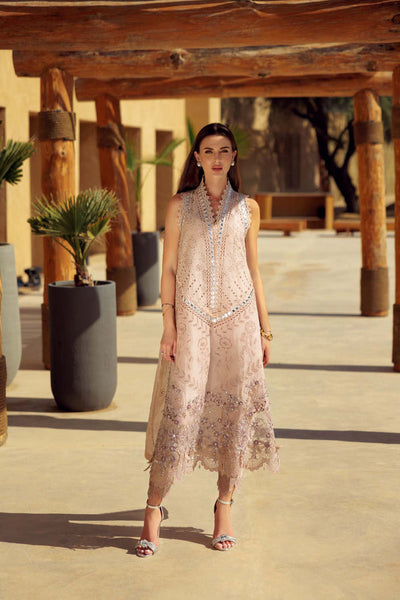 Noor by Saadia Asad | Eid Laserkari Lawn 24 | D10 -  Noor by Saadia Asad Luxury - Original Designer Dress - House of Maryam