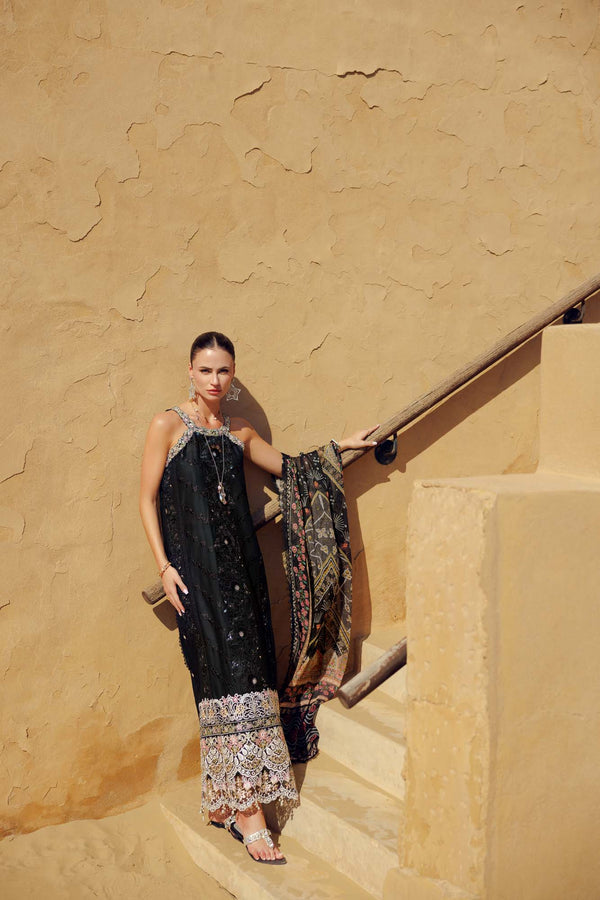 Noor by Saadia Asad | Eid Laserkari Lawn 24 | D6 -  Noor by Saadia Asad Luxury - Original Designer Dress - House of Maryam