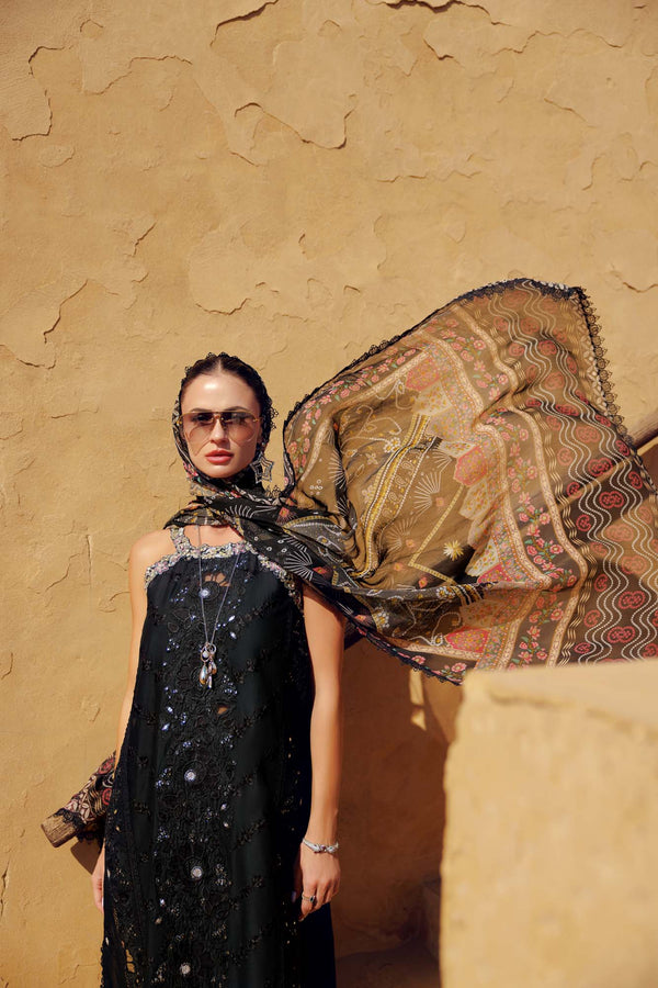 Noor by Saadia Asad | Eid Laserkari Lawn 24 | D6 -  Noor by Saadia Asad Luxury - Original Designer Dress - House of Maryam