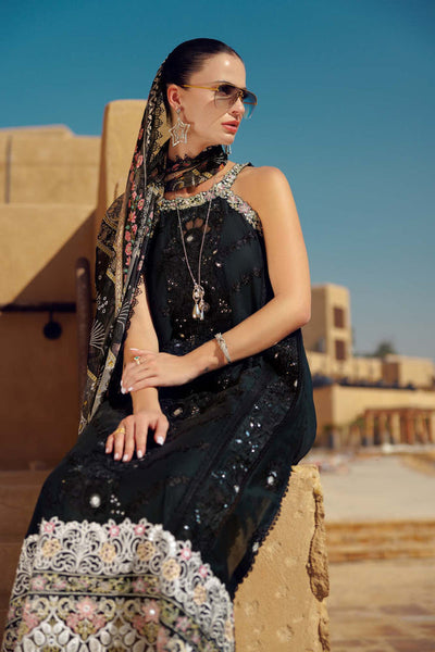 Noor by Saadia Asad | Eid Laserkari Lawn 24 | D6 -  Noor by Saadia Asad Luxury - Original Designer Dress - House of Maryam